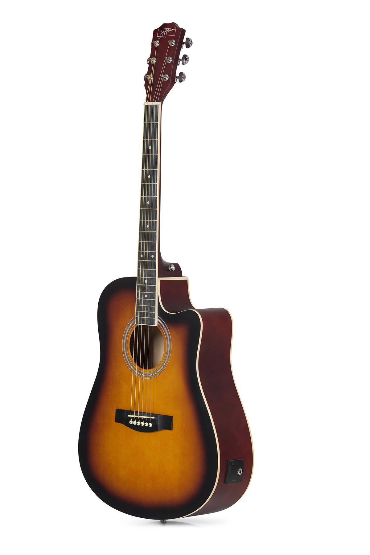 Zoppran%20ACZP150SB%20Sunburst%20Elektro%20Akustik%20Gitar