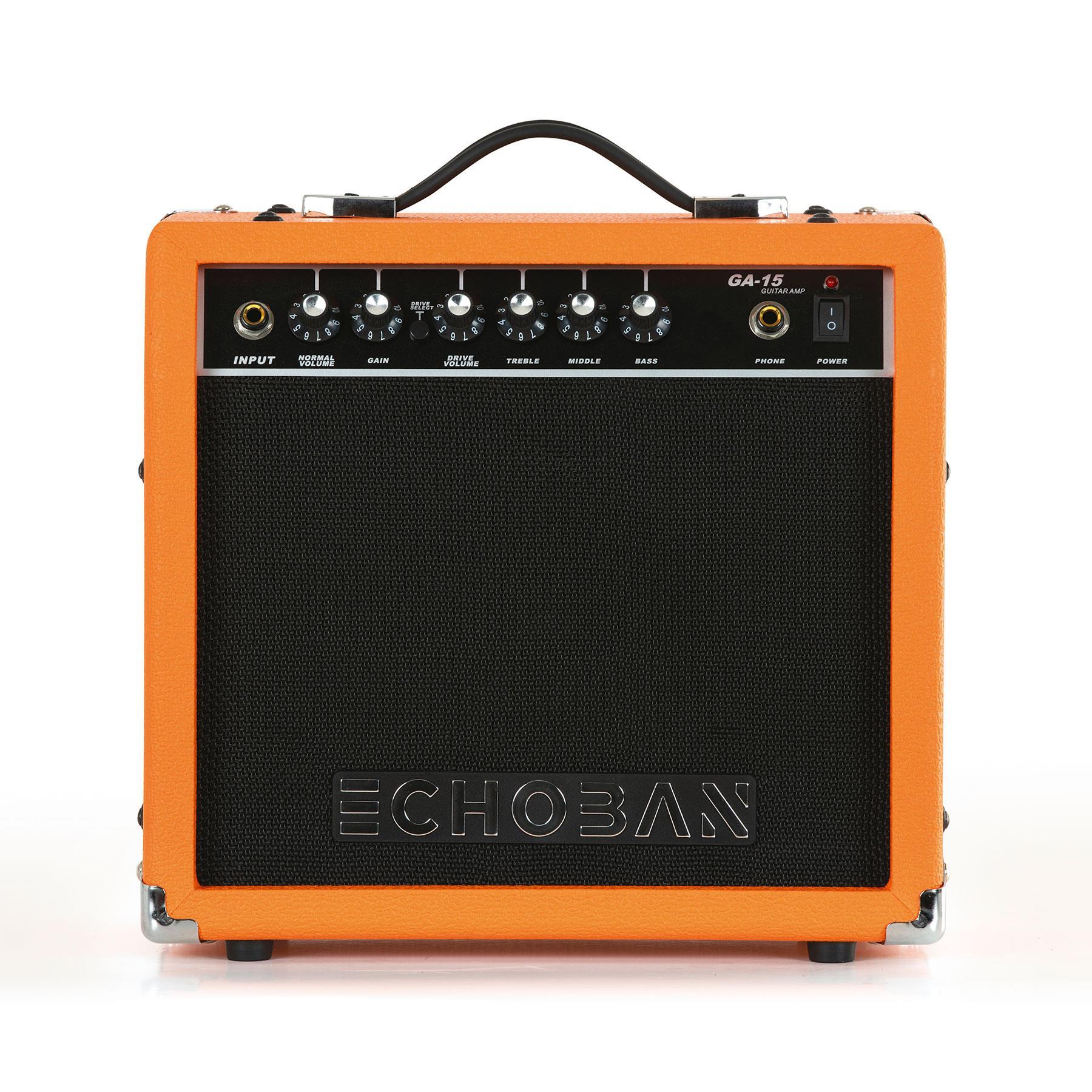 Echoban%20GA15%2015%20Watt%20Turuncu%20Gitar%20Amfisi