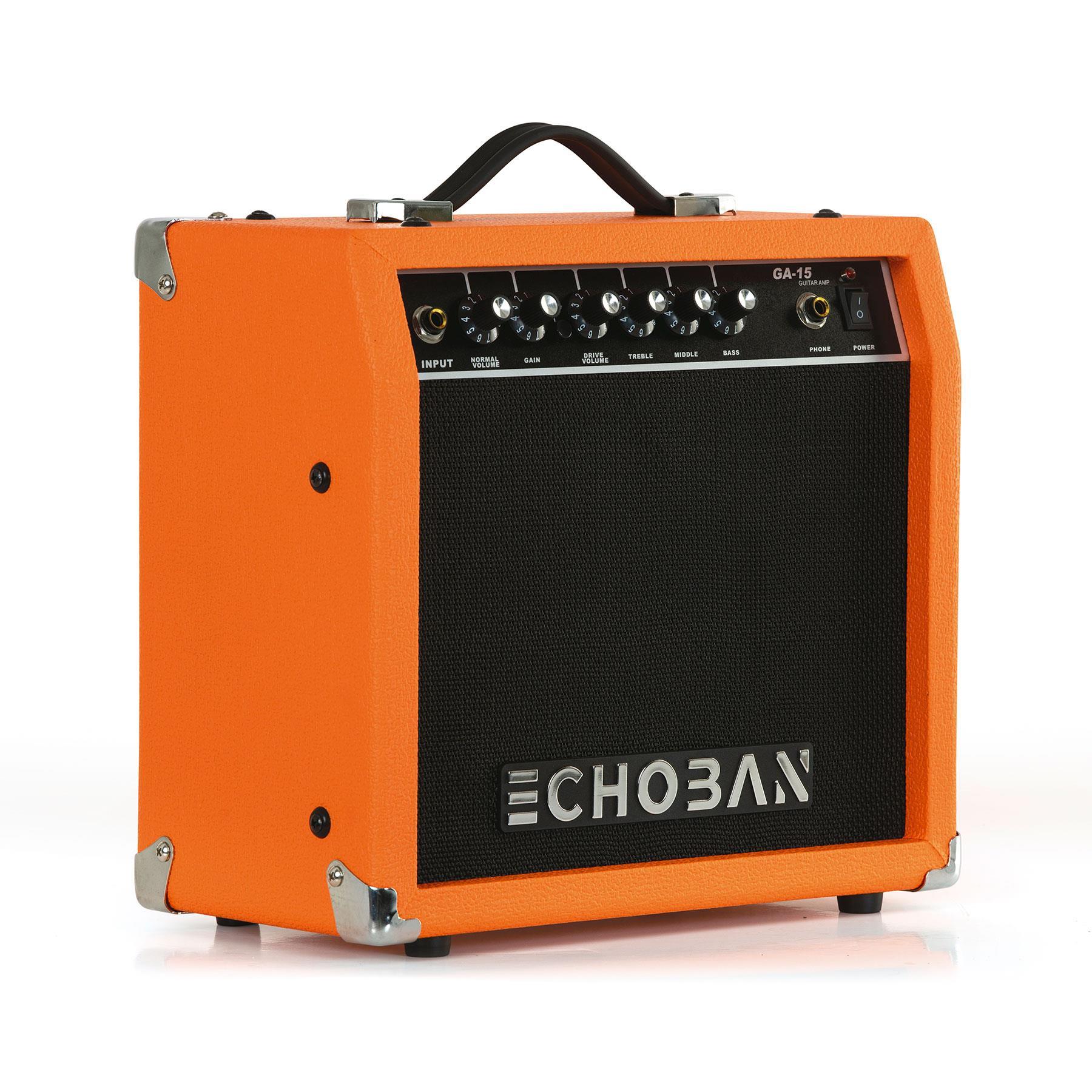 Echoban%20GA15%2015%20Watt%20Turuncu%20Gitar%20Amfisi