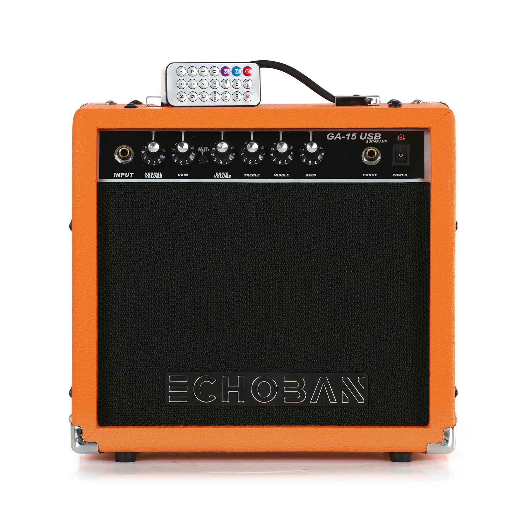 Echoban%20GA15USB%2015%20Watt%20Turuncu%20Gitar%20Amfisi%20USB