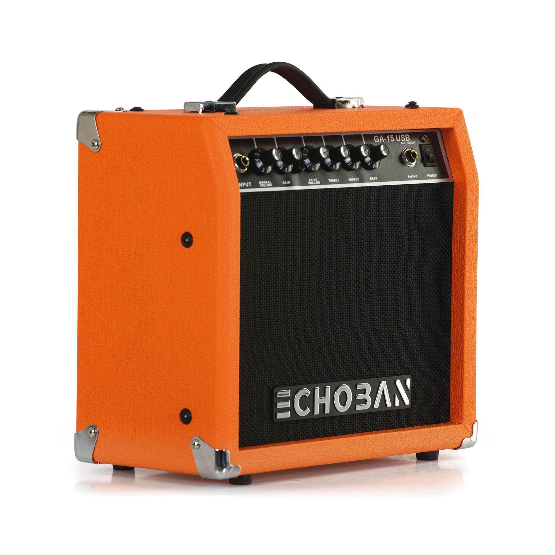 Echoban%20GA15USB%2015%20Watt%20Turuncu%20Gitar%20Amfisi%20USB