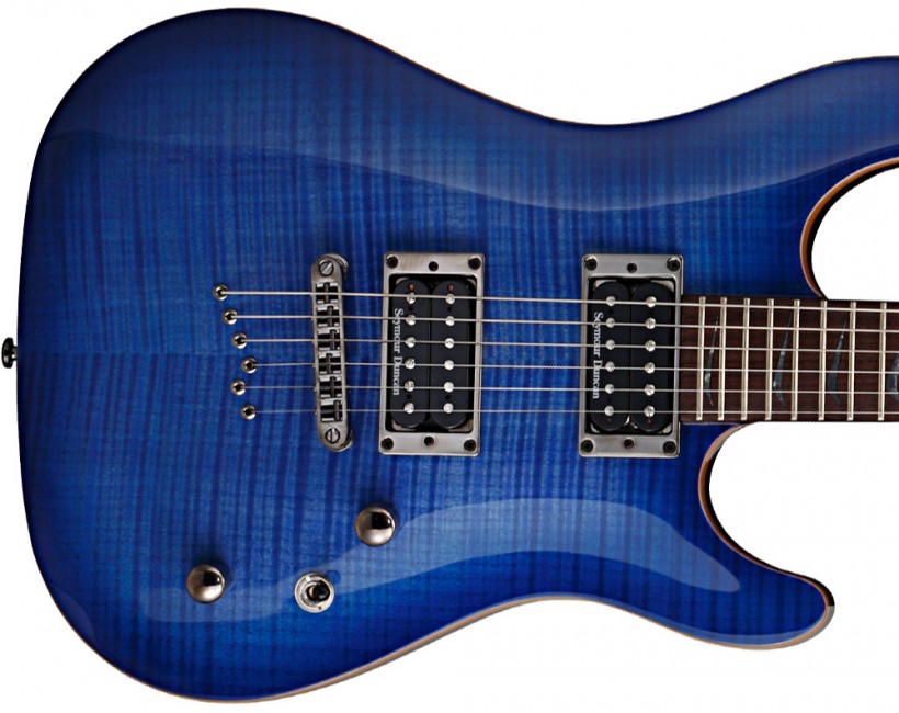 ELEKTRO%20GİTAR%20CUSTOM,%20MAVİ%20BURST,%20Seymour%20Duncan%20S