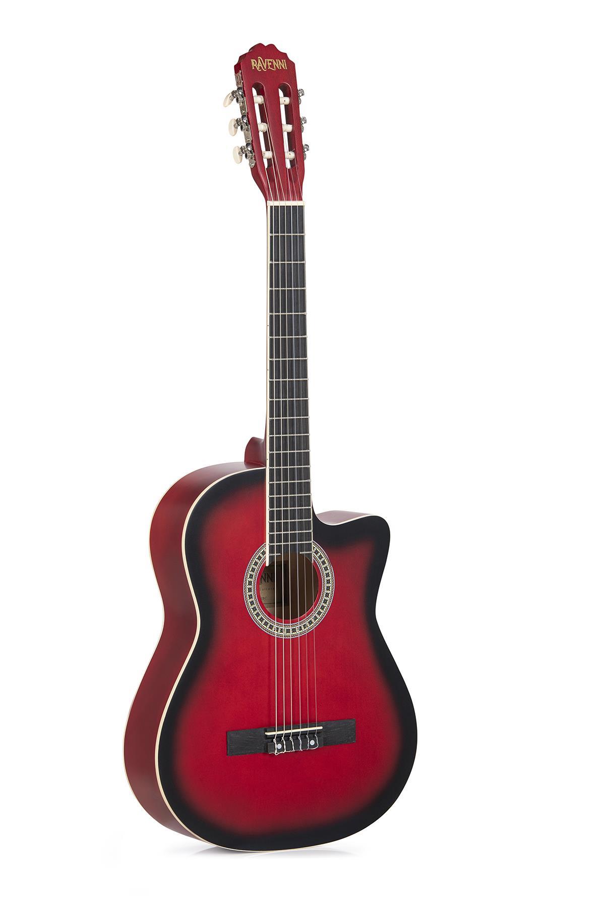 Ravenni%20RCG120RBC%20Kırmızı%20Klasik%20Gitar