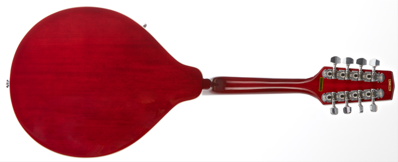 ELEKTRO MANDOLIN ÇANTALI, TRANS RED, LADİN KAPAK