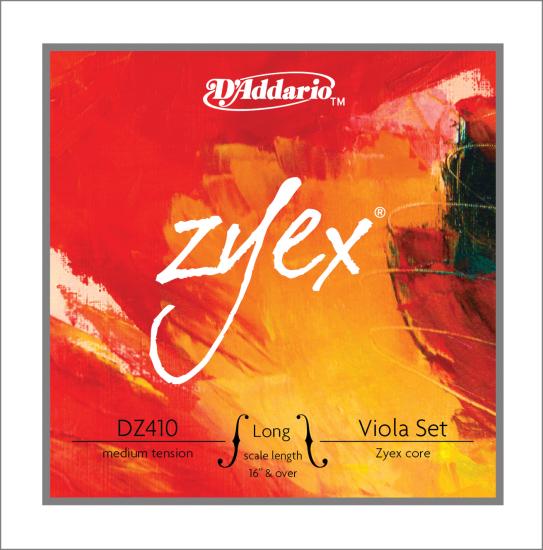 VİOLA TEL SET, ZYEX, LONG SCALE, MEDIUM TENSION