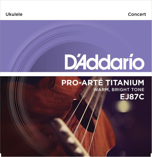 UKULELE TEL SETİ, CONCERT, TITANIUM, WARM BRIGHT T