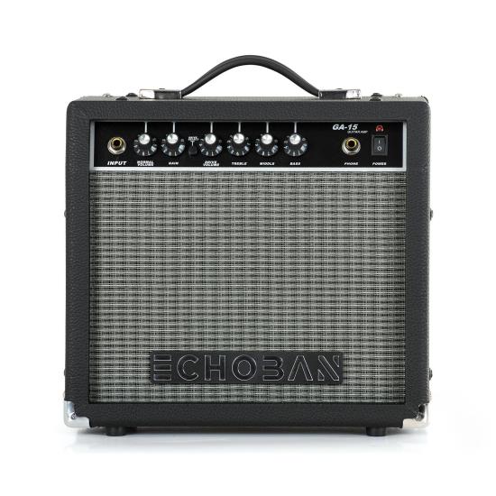 Echoban GA15 15 Watt Siyah Gitar Amfisi