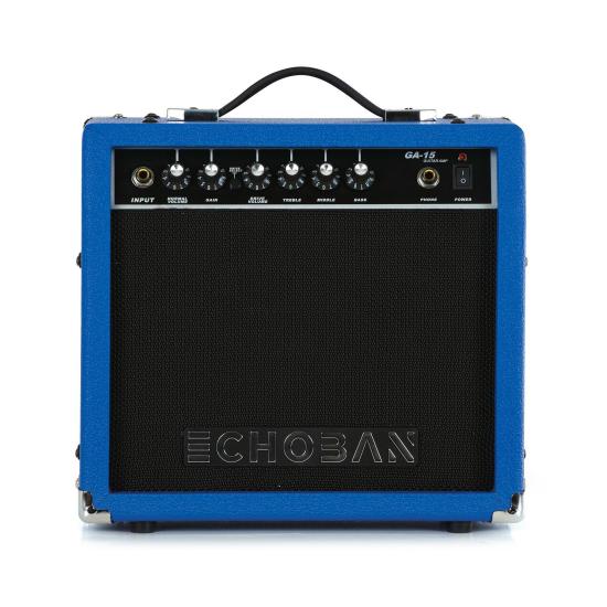 Echoban GA15 15 Watt Mavi Gitar Amfisi