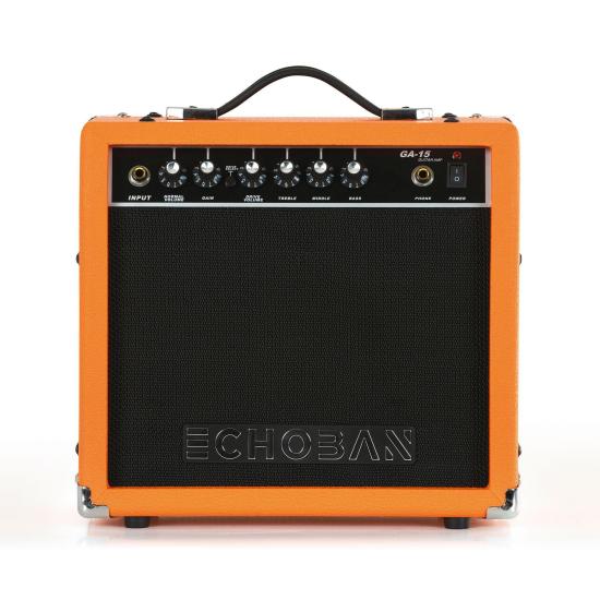 Echoban GA15 15 Watt Turuncu Gitar Amfisi