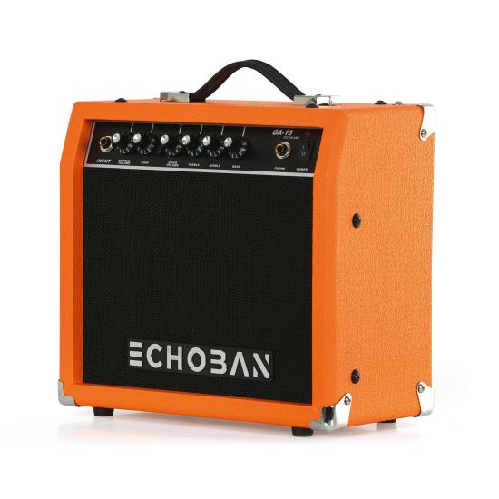 Echoban GA15 15 Watt Turuncu Gitar Amfisi