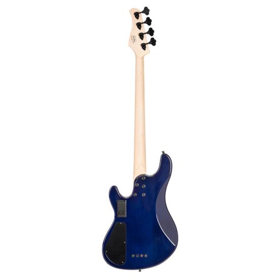 BAS GİTAR, 4 TELLİ, BLUE BURST, KILIFLI