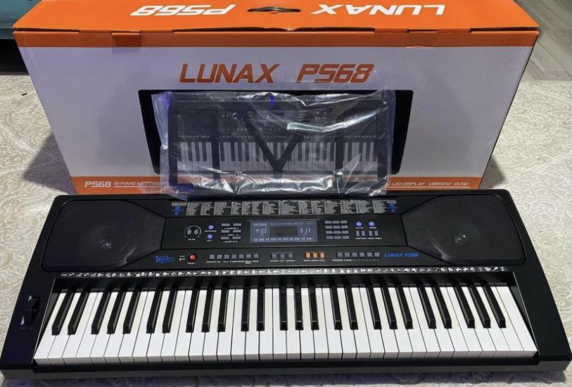 Lunax PS68 Tuş Hassasiyetli 61 Tuşlu Org