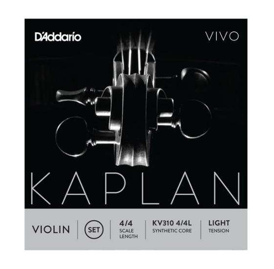 KEMAN TEL SETİ, KAPLAN VIVO, 4/4 SCALE, LIGHT TENS