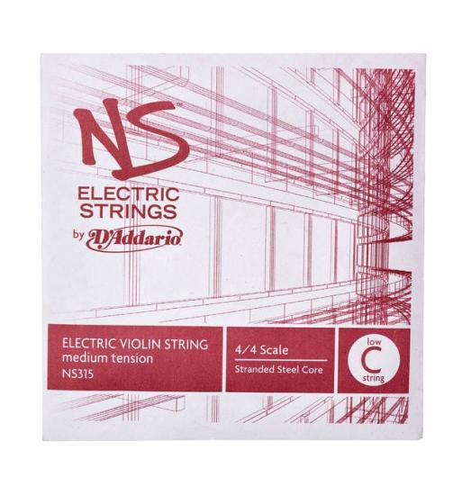 ELEKTRO VIOLIN TEK TEL, NS, 5.İNCİ TEL, LOW C (DO)