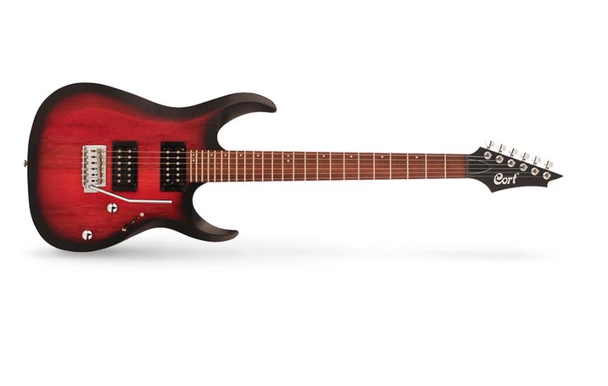 ELEKTRO GİTAR , OPEN PORE BLACK CHERRY BURST (H-H)