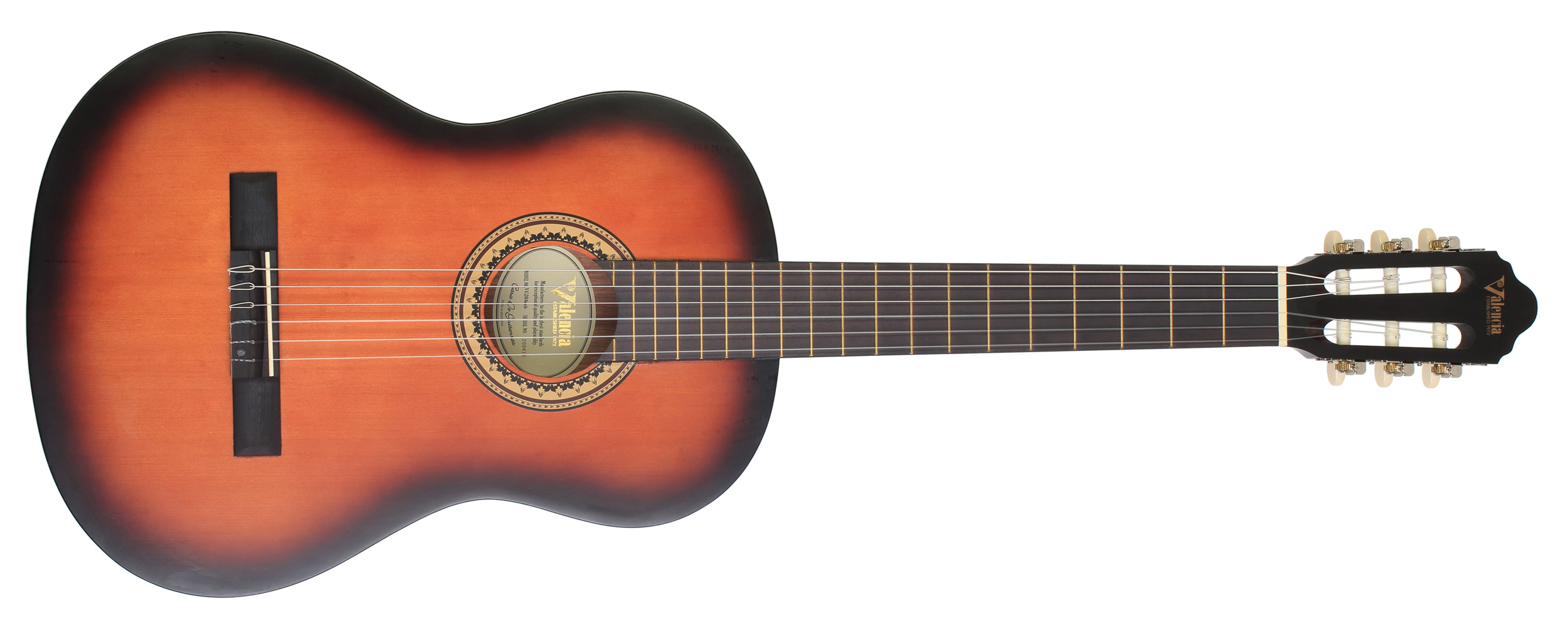 KLASİK%20GİTAR,%20SCALE%204/4,%20SUNBURST%20MAT,%20KAPAK%20SITKA