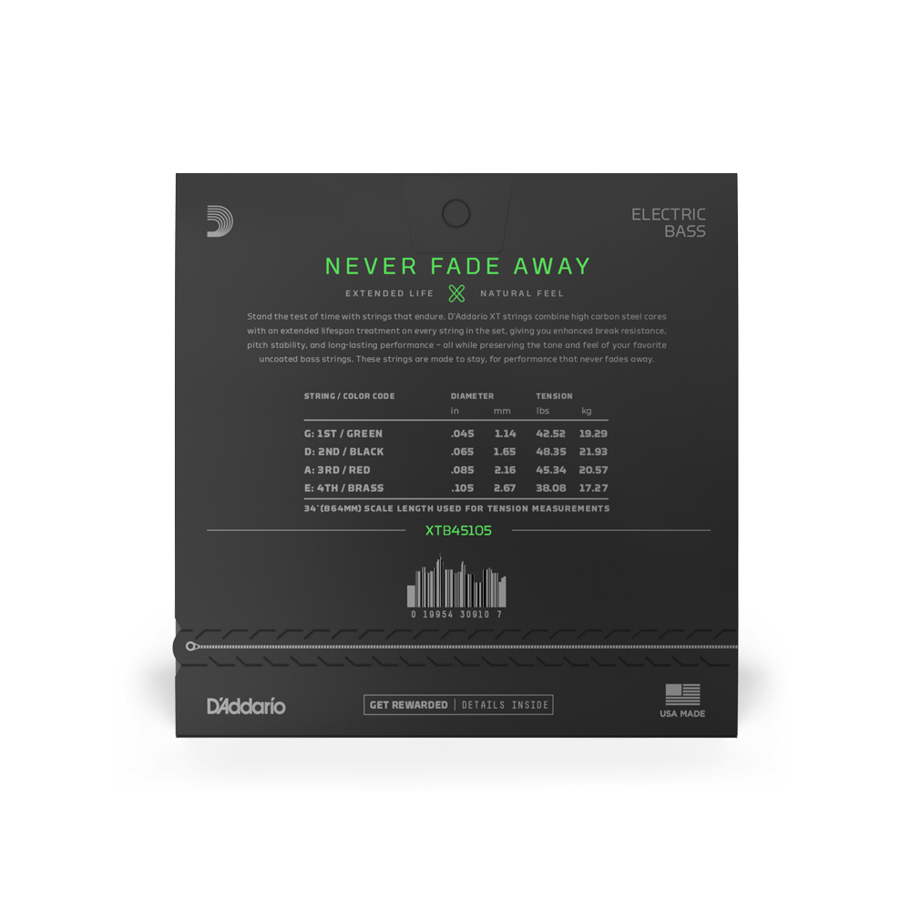 BAS%20GİTAR%20TEL%20SETİ,%204%20TELLİ,XT,%2045-105,%20LONG%20SCALE